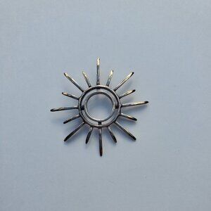 Sterling Silver Sun Pendant